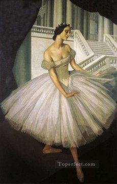 Impresionismo Painting - Alexandre Jacovleff retrato de Anna Pavlova 1915 bailarina bailarina rusa